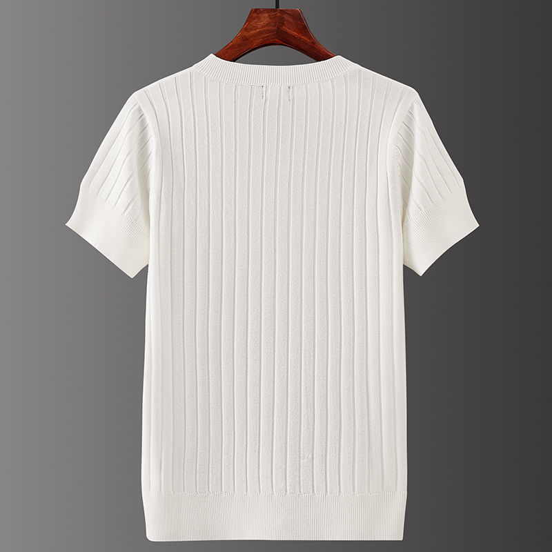 Top Stretch Manga Larga | Cuello en V y Redondo · Tallas L–7XL