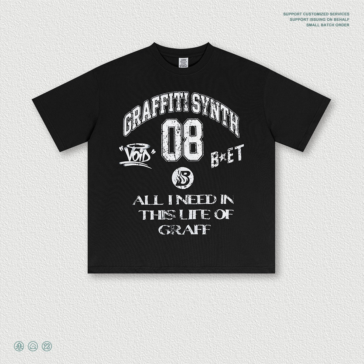 Camiseta Graffiti Vintage | El Arte que Vistes con Actitud