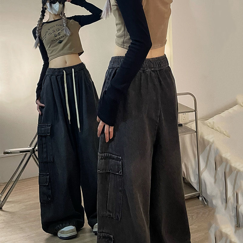 Jeans Denim Vintage de Corte Recto — Estilo Americano Auténtico