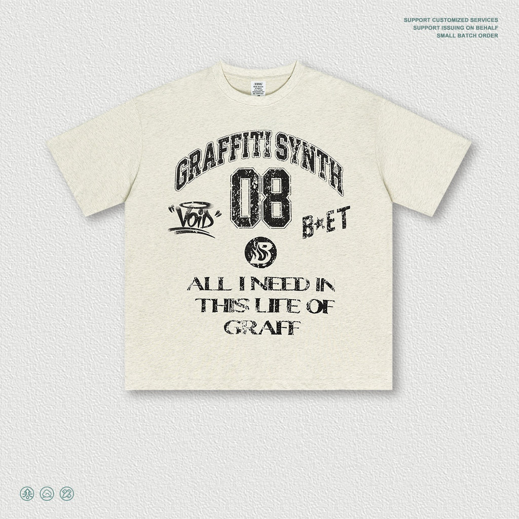 Camiseta Graffiti Vintage | El Arte que Vistes con Actitud