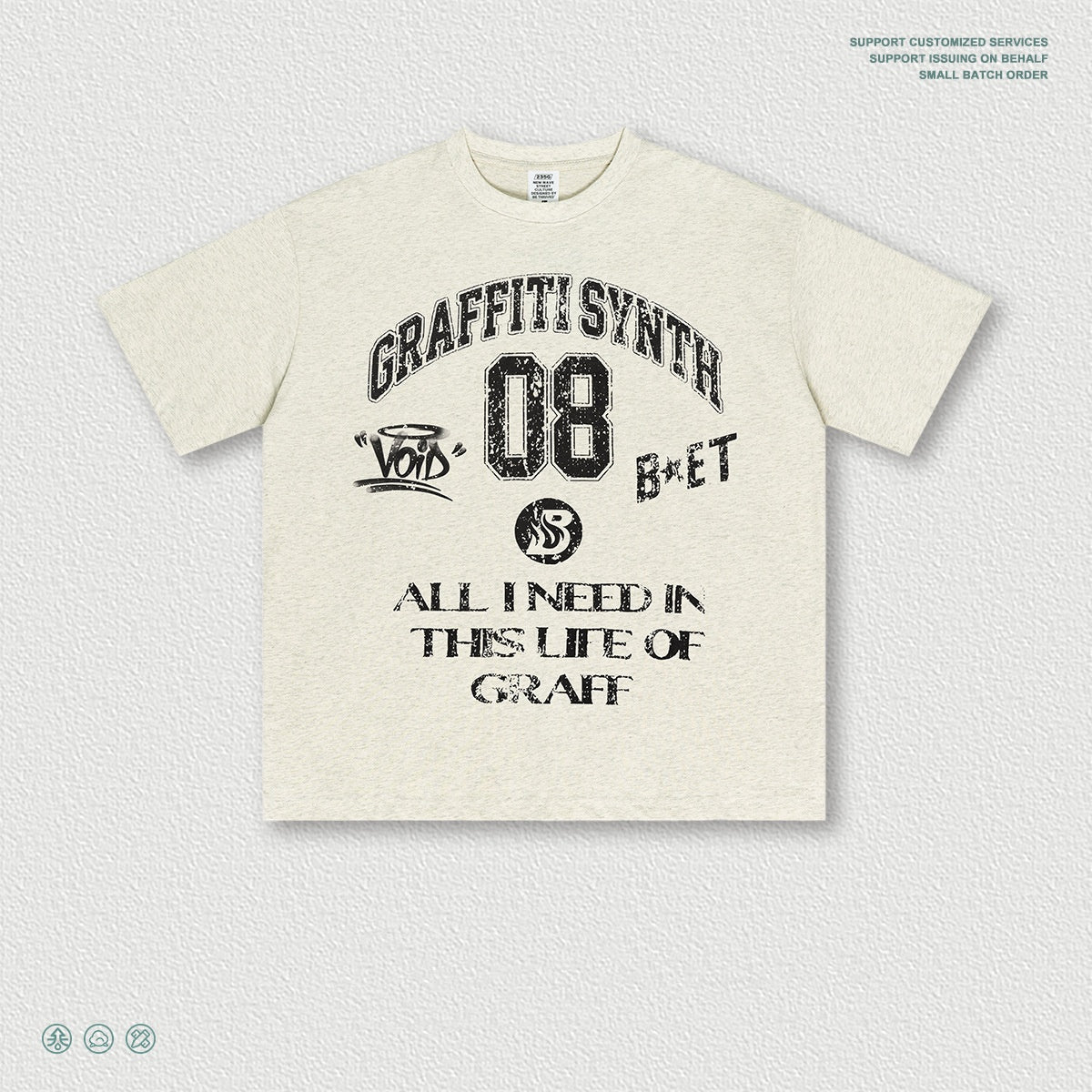 Camiseta Graffiti Vintage | El Arte que Vistes con Actitud