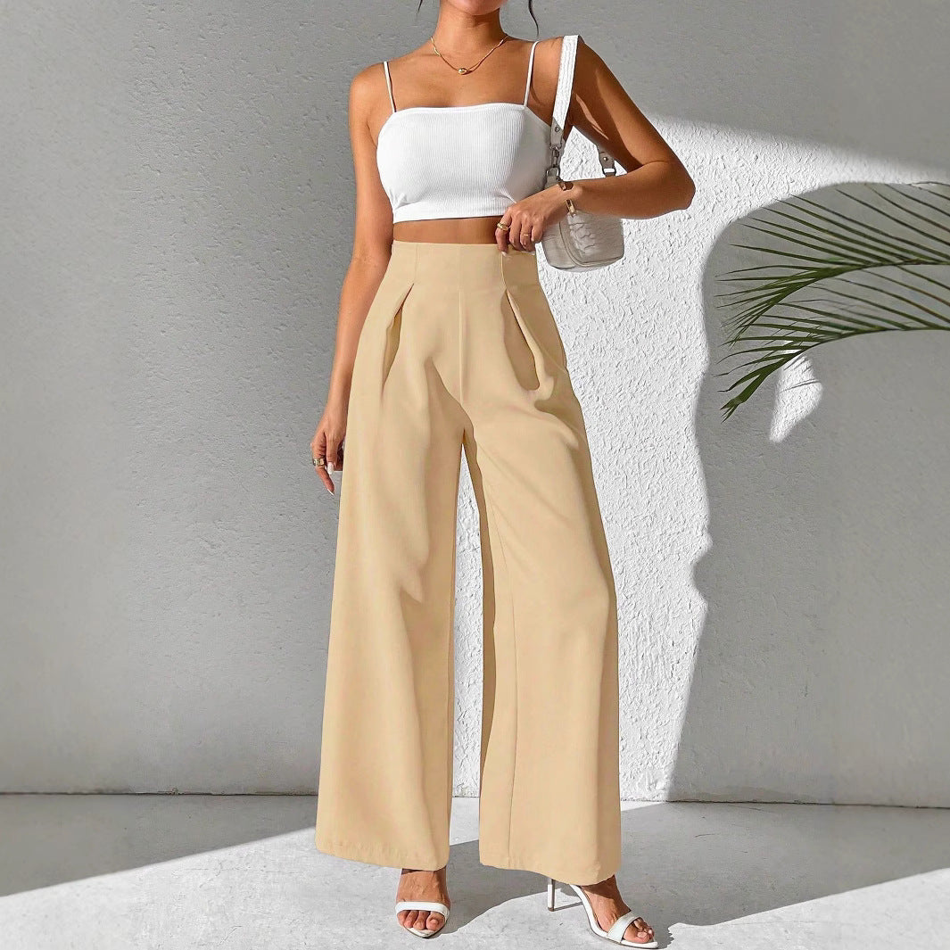 Pantalón de Vestir Tiro Alto