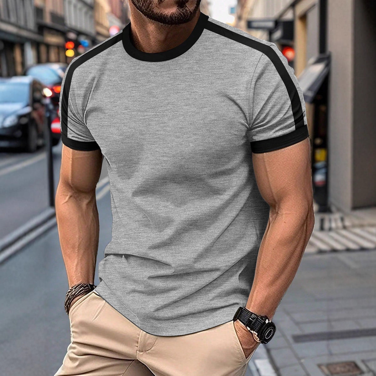 Camiseta Deportiva Hombre | Malla Transpirable · Tallas XS–6XL