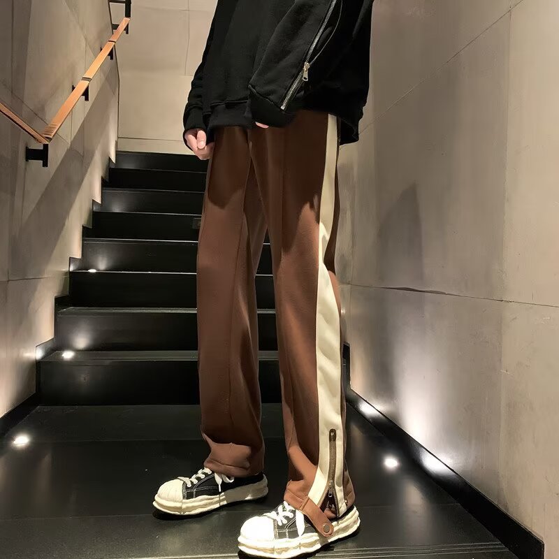 Pantalones Hombre Tiro Alto | Poliéster Ligero