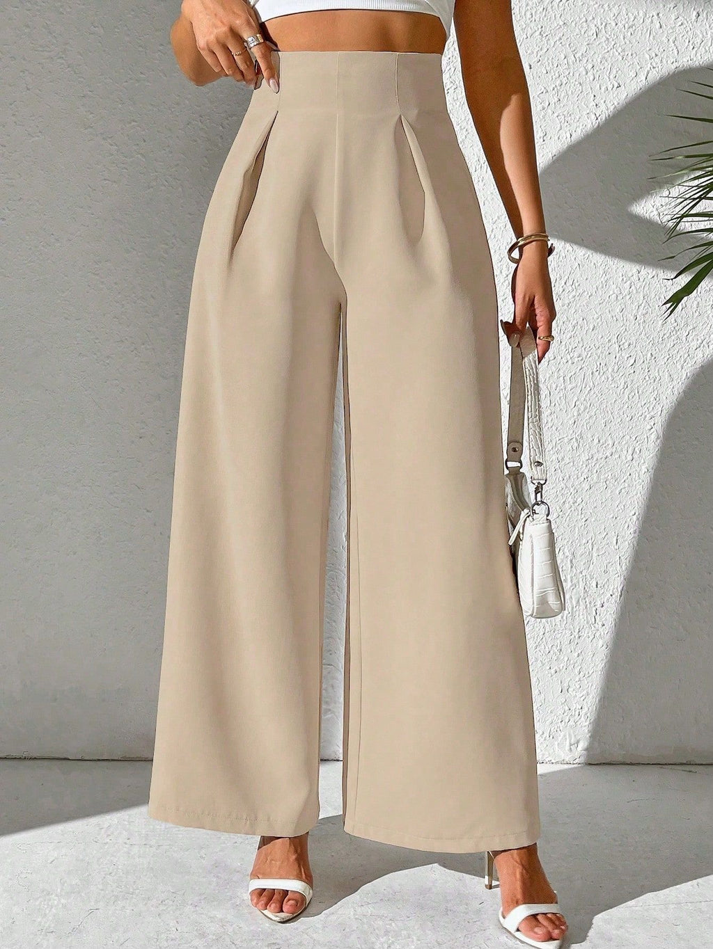 Pantalón de Vestir Tiro Alto