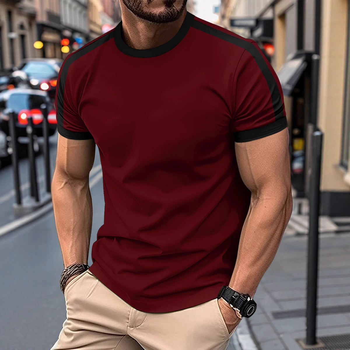 Camiseta Deportiva Hombre | Malla Transpirable · Tallas XS–6XL